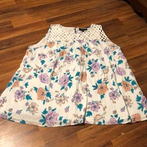 Lane Bryant Floral Tank